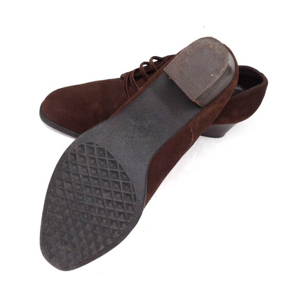 Aerosoles Heely UM Brown Suede 8B Women's Shoe preowned - Picture 4 of 5